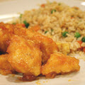 Baked Sweet and Sour Chicken and Fried Rice