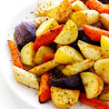 Oven-Roasted Root Vegetables 