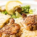 One Skillet Lemon Butter Chicken and Orzo 